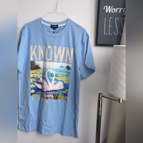 WELL KNOWN STUDIOS Tee Shirt for Men in size Small. 100% Cotton. NWT - Picture 3 of 10